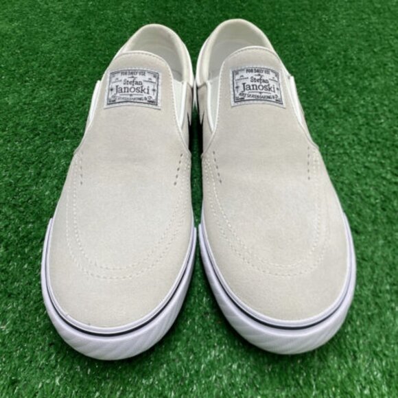 Nike SB Janoski+ Slip Low Mens Skate Shoes White FN5893-100 VNDS Sz 7.5 - Picture 4 of 7